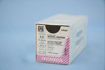 J & J Healthcare Systems - VR497 Coated Vicryl™ Rapide Suture with Needle