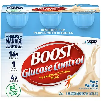 Nestle Healthcare Nutrition - 00041679157800 Boost® Glucose Control Vanilla Balanced Nutritional Drink
