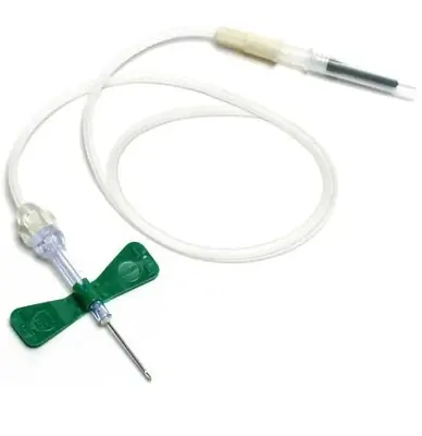 Greiner Bio-One - 450095V1 Vacuette® Blood Collection Set 21 Gauge 3/4 Inch Needle Length Safety Needle 12 Inch Tubing Sterile