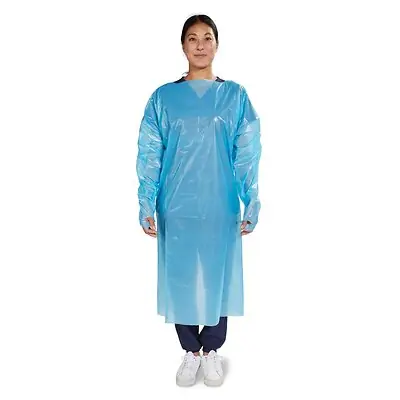 McKesson Brand - 16-NRTWTCB1-XL McKesson Nonrated Isolation Gown