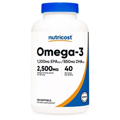 Nutricost - NTC382101 Dietary Supplement nutricost® Omega-3 2