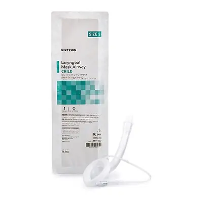 McKesson Brand - 159-003 McKesson Laryngeal Mask Airway Child 66-110lbs Sterile 159-003