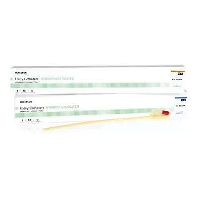 McKesson Brand - 16-LFOL3016C McKesson Hydrophilic-Coated Latex Foley Catheter