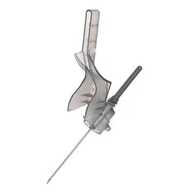 McKesson Brand - 16-NBC22GS McKesson Prevent® HT Blood Collection Needle 22 Gauge 1-1/4 Inch Needle Length Safety Needle Without Tubing Sterile