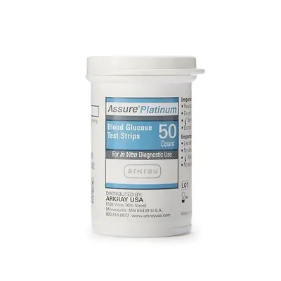 Arkray USA - 500050 Assure® Platinum Blood Glucose Test Strips