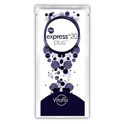Vitaflo USA LLC - 812539024934 Oral Supplement PKU express™ 20 plus Orange Flavor Powder 34 Gram Individual Packet