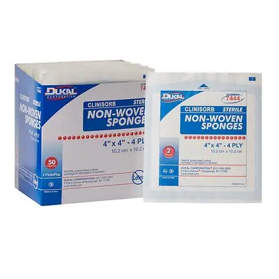 Dukal - 7444 Clinisorb Sterile Nonwoven Sponge