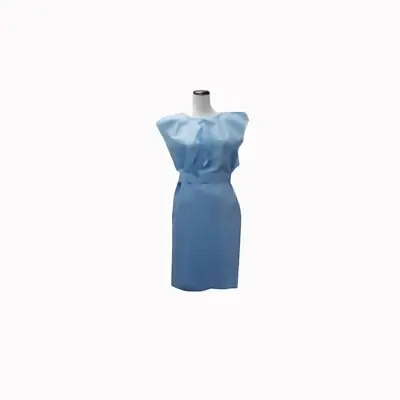 HPK Industries - 4570S Patient Exam Gown Premium 2X-Large Blue Disposable