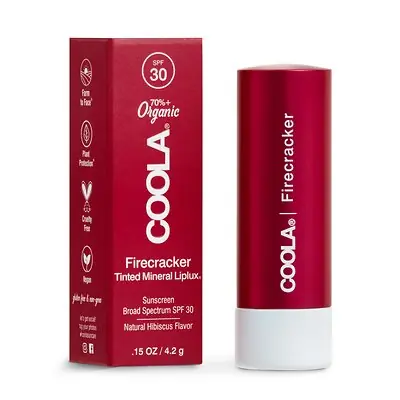 COOLA LLC - CL10256 Coola® Firecracker Tinted Liplux® Sunscreen SPF 30