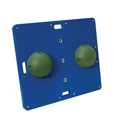 Fabrication Enterprises - 10-1100 CanDo® Balance Board Lower Body Balance Trainer Basic Rocker