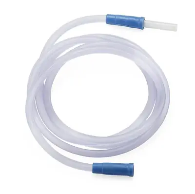 Medline - OR520A Suction Tubing Clear 3/16 Inch I.D. 20 Foot Length PVC Sterile