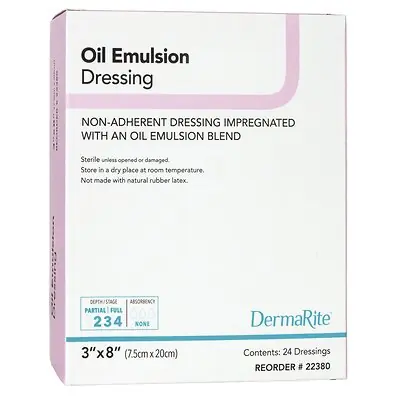 Sion Brands LLC - 22380 DermaRite® Oil Emulsion Impregnated Dressing