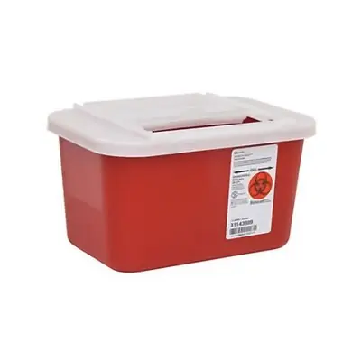 Cardinal - 31143699 Cardinal Health™ Monoject™ Biohazardous Sharps Container