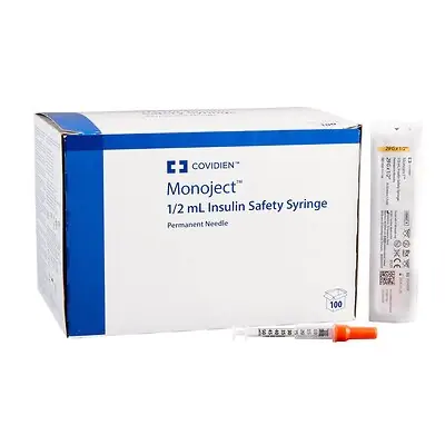Cardinal - 8881511136 Monoject™ Insulin Syringe with Needle