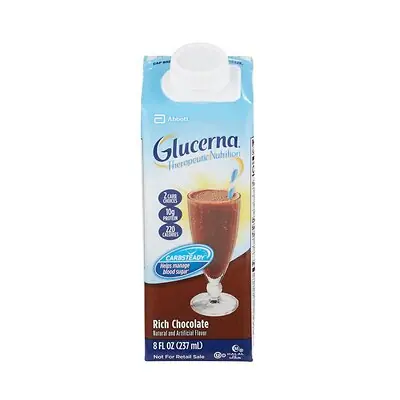 Abbott Nutrition - 64929 Glucerna® Chocolate Therapeutic Nutrition Shake