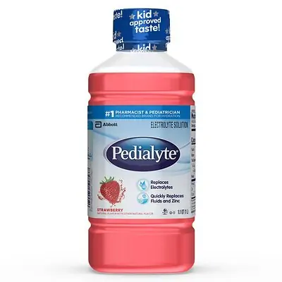 Abbott Nutrition - 53983 Pedialyte® Strawberry Electrolyte Solution