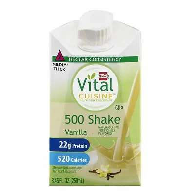 Lyons Magnus LLC - 72504 Vital Cuisine® 500 Shake Vanilla Nutrition and Recovery