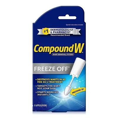 Medtech Laboratories - 07513753005 Compound W® Freeze Off® Dimethyl Ether / Propane Wart Remover