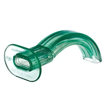 Teleflex LLC - 1166 Guedel Oropharyngeal Airway Cath-Guide® Green 110 mm Length ISO 11 NonSterile Adult