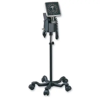 American Diagnostic Corp - 752M-11ABK Aneroid Sphygmomanometer Unit Diagnostix™750 Series Adult Cuff Arm Nylon Cuff 23 to 40 cm Mobile
