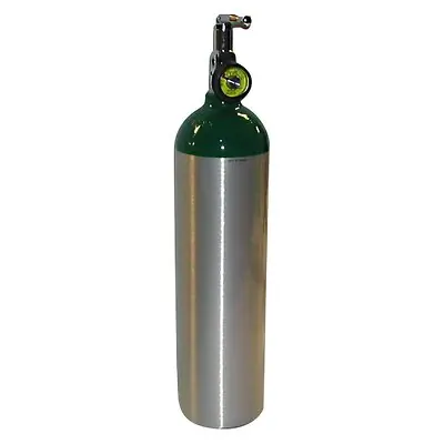 Mada Medical Products - 1603 Oxygen Cylinder (Filled) Mada Medical Size E Aluminum