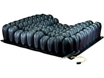 Crown Therapeutics - ENH109C Seat Cushion ROHO® Enhancer® 18 W X 16 L X 2-1/4 to 4-1/4 D Inch Neoprene Air Cells