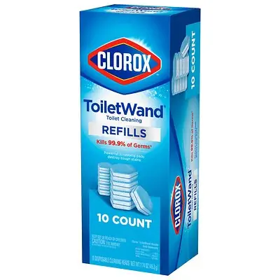 The Clorox Company - 31620 Toilet Bowl Cleaner Disinfecting Refill Pads Clorox® Blue / White