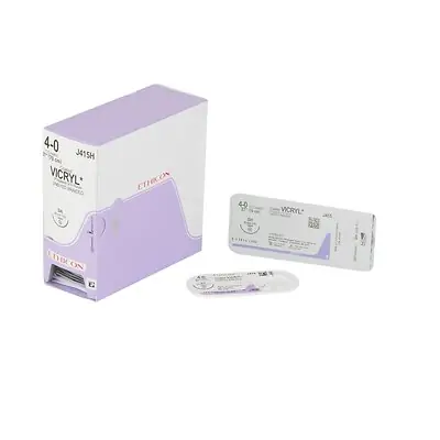 J & J Healthcare Systems - J415H Coated Vicryl™ Suture with Needle