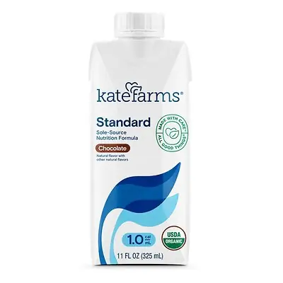 Kate Farms - 851823006690 Kate Farms® Standard 1.0 Chocolate Sole-Source Nutrition Formula
