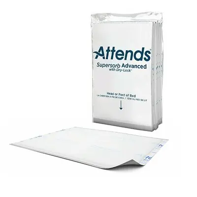 Attends Healthcare Products - ASB-300 Attends® Supersorb Advanced Underpads with Dry-Lock®