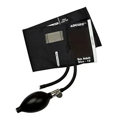 American Diagnostic Corp - 865-10SABK Adcuff™ Reusable Blood Pressure Cuff and Bulb