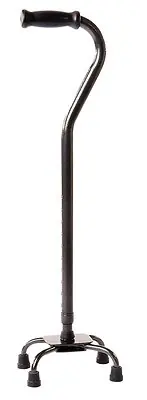 Drive DeVilbiss Healthcare - FGA41500 0000 Carex® Heavy Duty Small Base Xtra Quad Cane