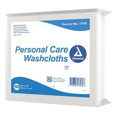 Dynarex - 1316 dynarex® Personal Care Washcloth