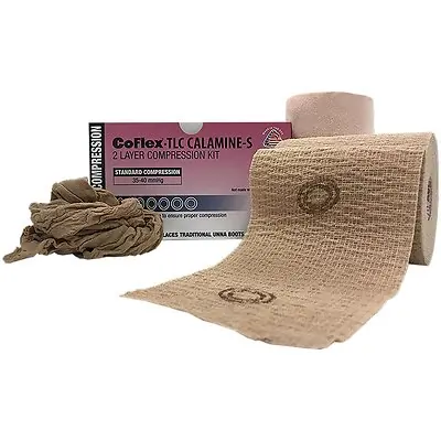 Andover Healthcare Inc - 8840UBC-SC CoFlex® TLC Calamine with Indicators Two-Layer Compression Bandage System