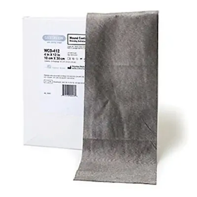 Bravida Medical - WCD-412 Silver Wound Contact Layer Dressing Silverlon® Rectangle Sterile
