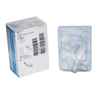 Medtronic MITG - 5.0PEF Uncuffed Tracheostomy Tube Shiley™ Size 5.0 Pediatric