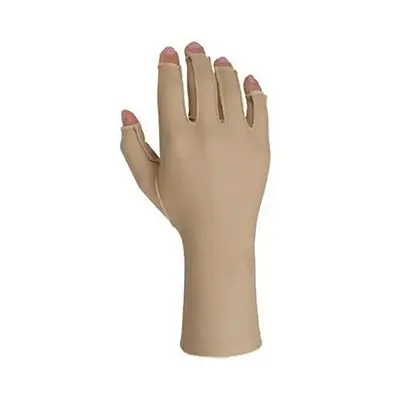 Performance Health - 081281740 Compression Glove Edema Gloves 2 Open Finger X-Small Over-the-Wrist Length Right Hand