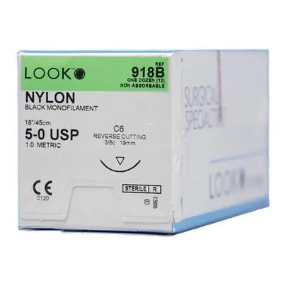 Surgical Specialties - 918B LOOK® Suture with C6 Needle