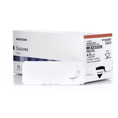 McKesson Brand - SY496GX McKesson Suture with P-12 Needle