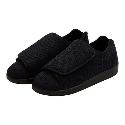Silverts Adaptive LLC - SV55105_SVBCB_7 Silverts® Men's Double Extra Wide Slip Resistant Slippers