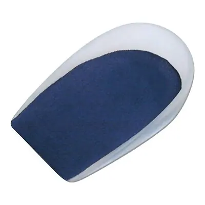 Pedifix - 5025-C-M Heel Cup GelStep® Blue Dot Silicone Women 7.5 to 10 / Men 6 to 8.5 Blue / White