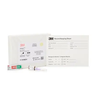 Solventum Corporation - 41482V 3M™ Attest™ Super Rapid 5 Steam-Plus Sterilization BI Challenge Pack