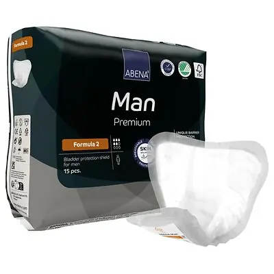 Abena North America - 1000021336 Abena® Man Premium Bladder Protection Shield
