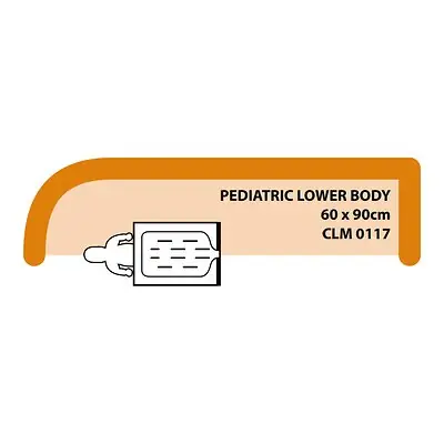 Medical Solutions Inc - CLM-0117 Forced Air Warming Blanket Cocoon™ 60 X 90 cm Nonwoven Light Yellow