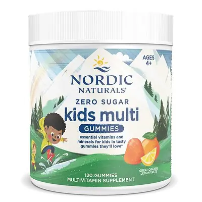 Nordic Naturals Inc - 30127 Nordic Naturals® Zero Sugar Kids Multi Dietary Supplement
