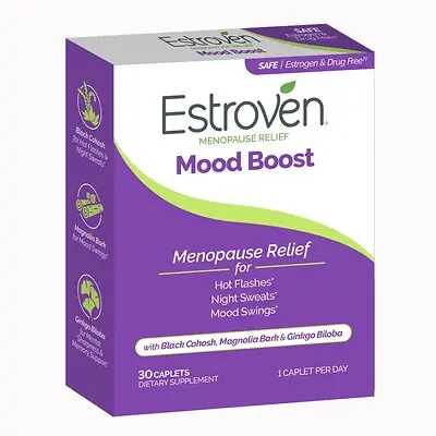 i-Health Inc - 092961013335 Estroven® Once Daily Menopause Relief Mood Boost Caplets