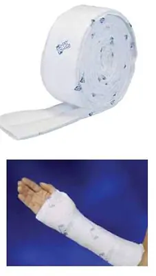 BSN Medical - SR411 Padded Splint Roll OCL® 11 Layer 4 Inch X 20 Foot Flannel / Foam / Plaster White
