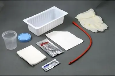 Amsino International - AS87114 AMSure® Intermittent Catheter Tray Without Latex Balloon
