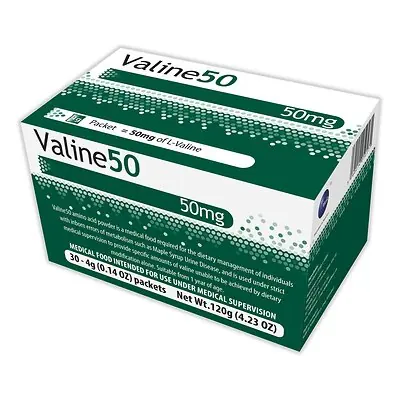 Vitaflo USA LLC - 812539021209 Valine50 Medical Food for the Dietary Management of MSUD