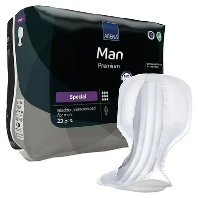 Abena North America - 1000021333 Abena® Man Premium Bladder Protection Pads